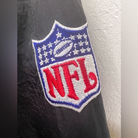 NFL - Steelers - 90s Starter Hooded 1/2 Zip Pullover Jacket  Pro Line - XL - Picture 9 of 16